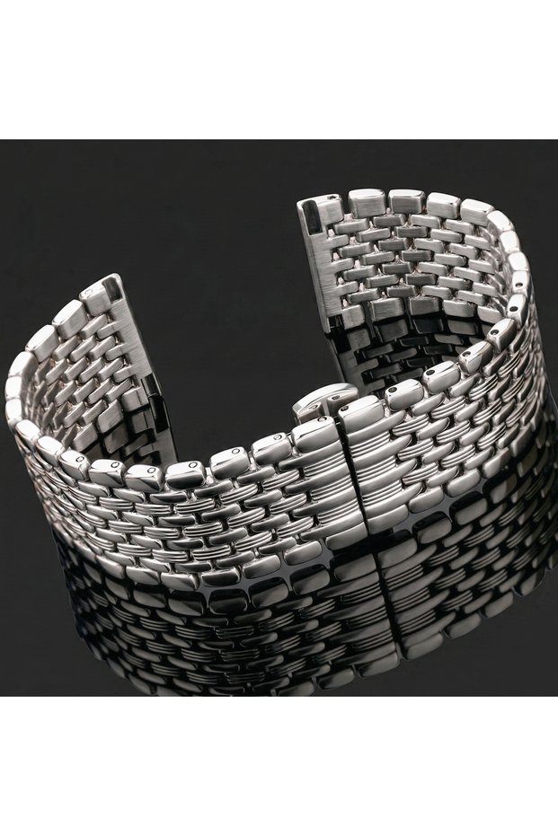 DUTRIEUX 16mm Silver Stainless Steel Bracelet Watchband Silver 16mm 18mm 20mm 22mm Women Men Watch B