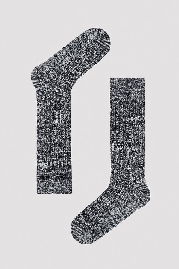 Jambiere negre Jacquard moi