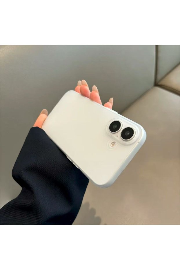 iPhone17 White Luxury Ultra Thin Matte Case For iPhone 17 16 15 14 13 12 11 Pro Max 7 8 Plus SE 17 A