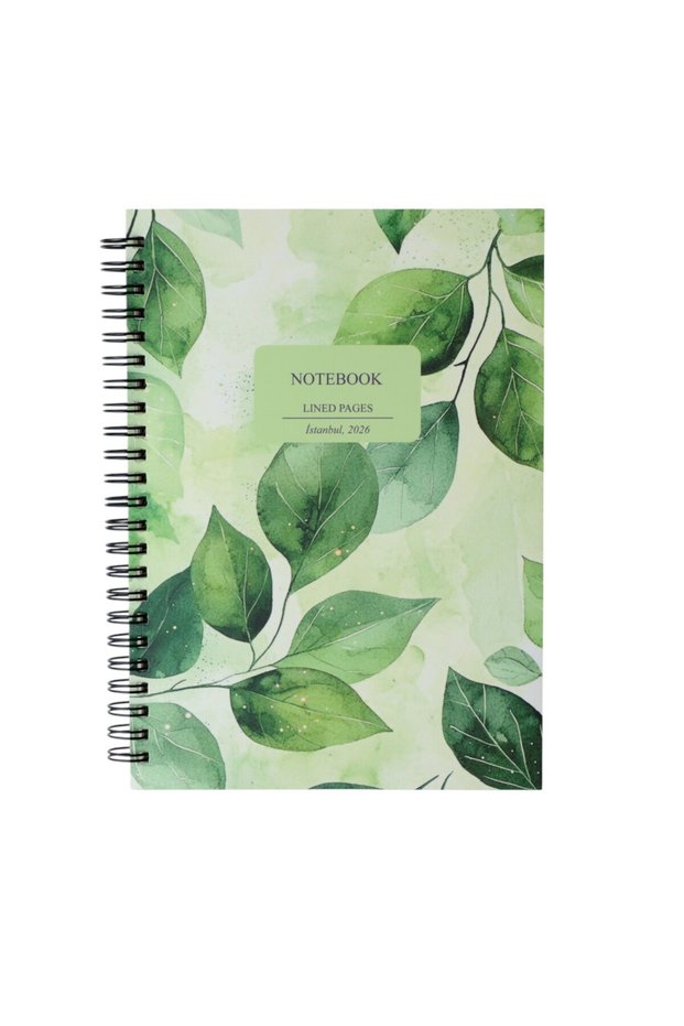 Magic Leaves A5 Spiral Notebook