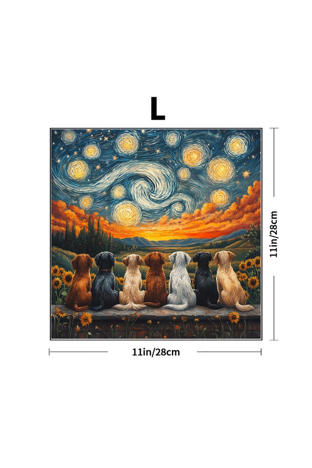Z181-L Wooden Jigsaw Puzzles Star Sky,Wooden Puzzles for Adults,Unique Shape Animal Irregular Wooden