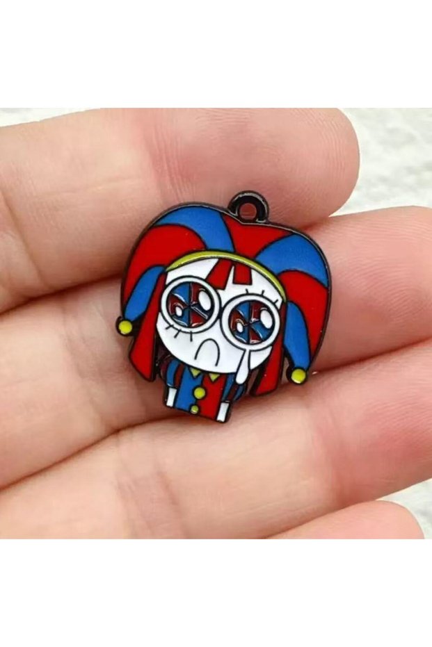 Rhodium Plated 10pcs Cartoon Anime Charms for Jewelry Making Earring Phone Keychain Bracelet Pendant