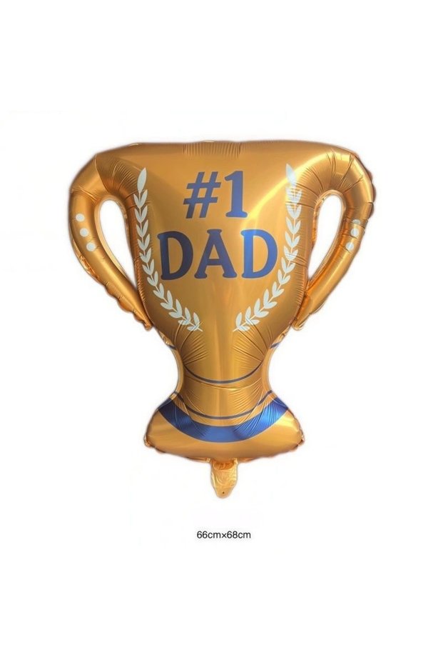 Other as picture Super Dad Father's Day Trophy Globe Balloon World's Best Dad You Are the Best Ballo
