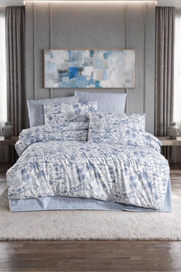Double Patterned Duvet Cover Set
