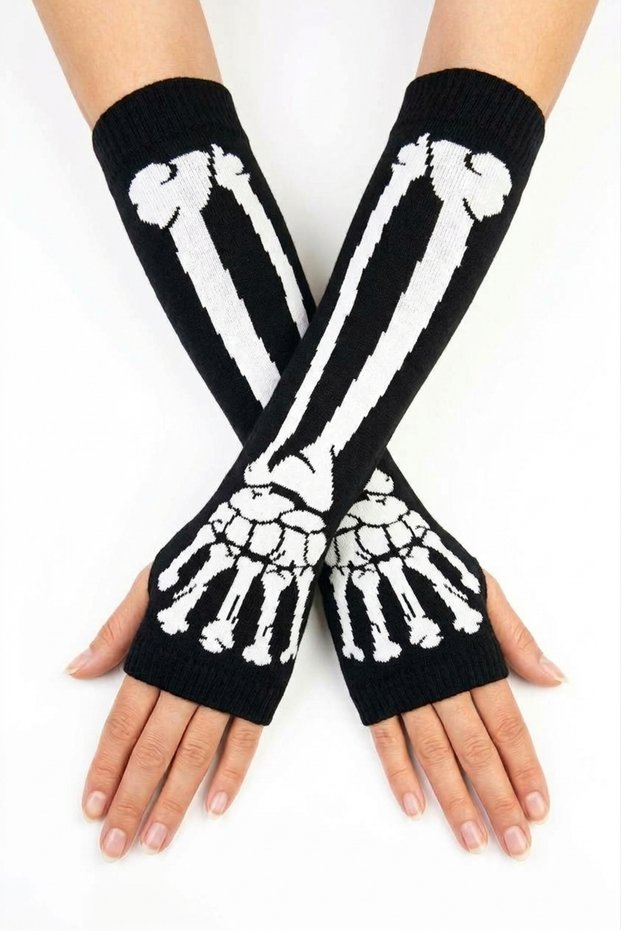 New Season Cut-Finger Double Sleeve Gloves