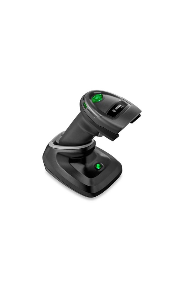 DS2278 (DS2278-SR7U2100PRW) قارئ باركود لاسلكي USB ثنائي الأبعاد مع حامل