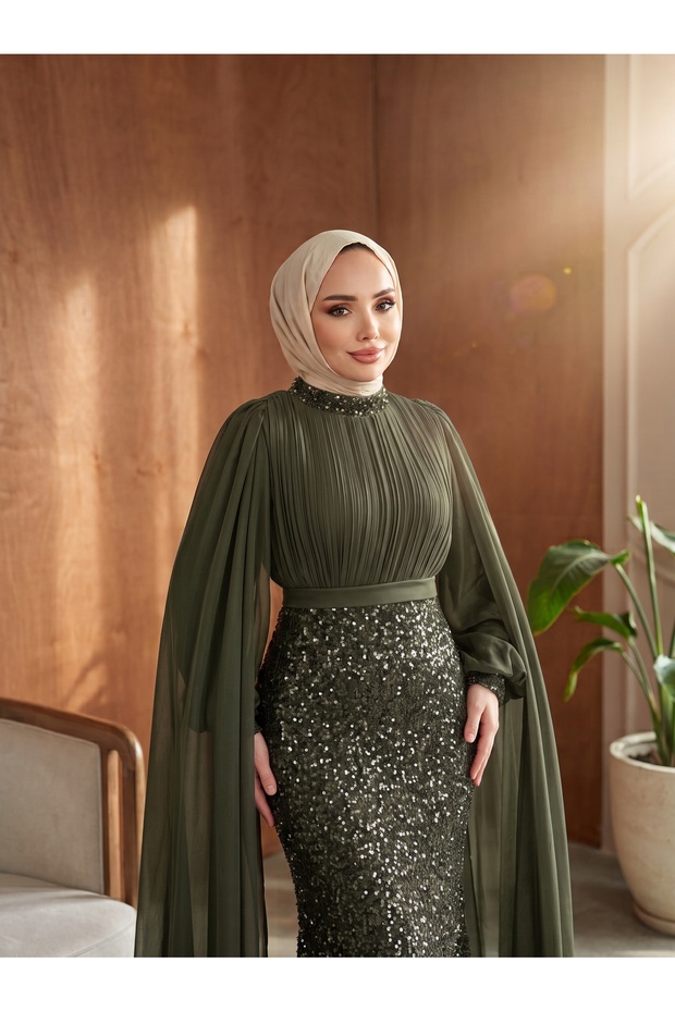 Sara Tesettür Abiye