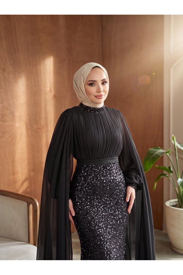 Sara Tesettür Abiye