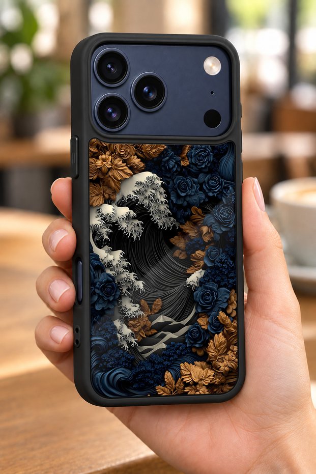 حافظة مقاومة للصدمات متوافقة مع هاتف iPhone 18 Pro Max مع حماية للكاميرا بنمط رغوي