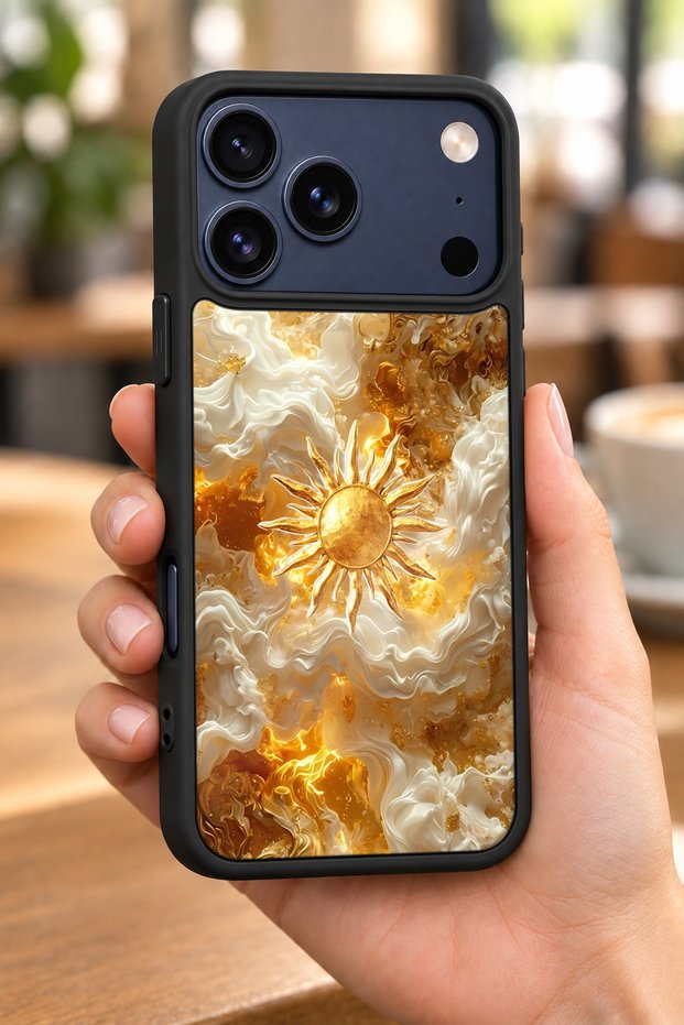 حافظة مقاومة للصدمات متوافقة مع هاتف iPhone 18 Pro Max مع حماية للكاميرا بنمط Sunlight