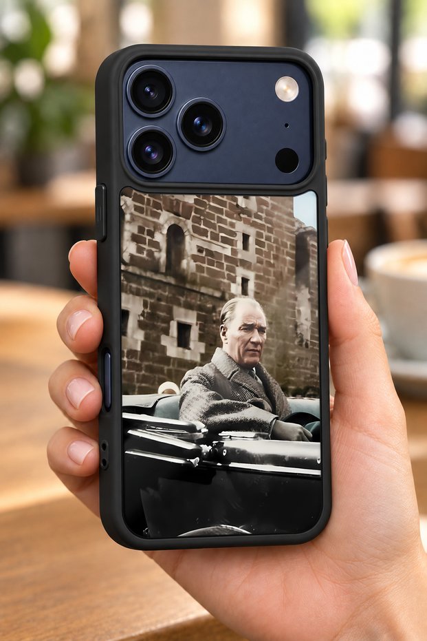 حافظة مقاومة للصدمات متوافقة مع هاتف iPhone 18 Pro Max مع حماية للكاميرا بنمط جازي
