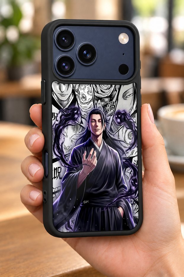 حافظة مقاومة للصدمات متوافقة مع هاتف iPhone 18 Pro مع حماية للكاميرا بنمط Geto