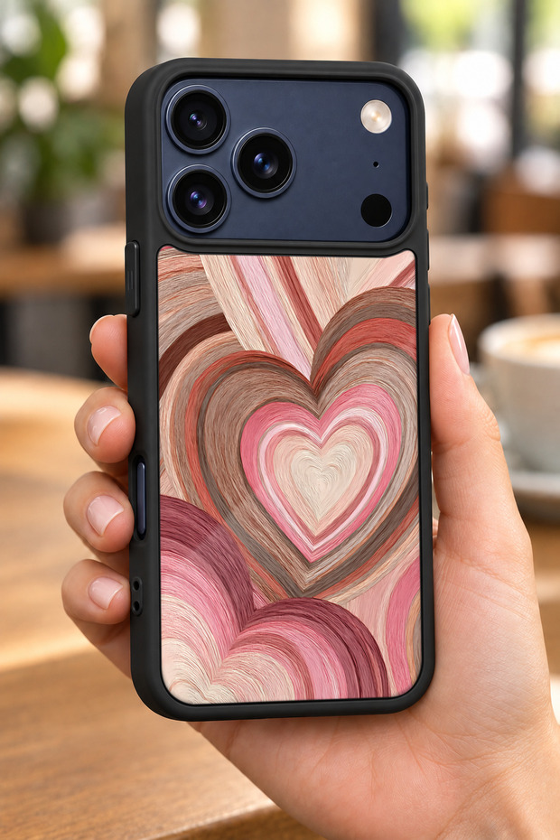 حافظة مقاومة للصدمات ومتوافقة مع هاتف iPhone 18 Pro مع حماية للكاميرا بنمط مريح