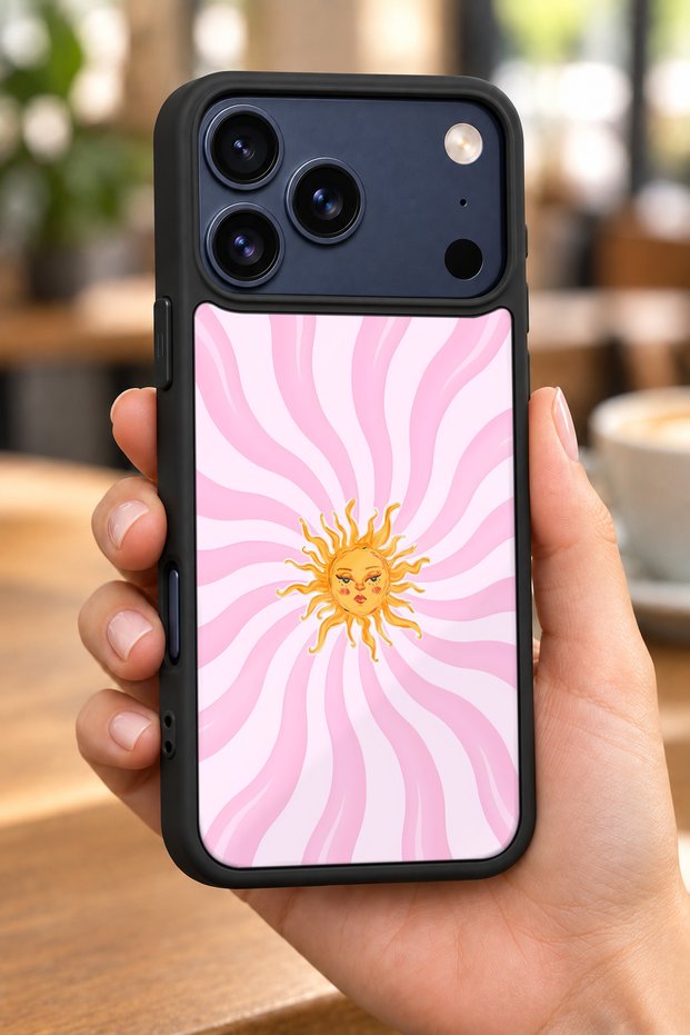 حافظة مقاومة للصدمات متوافقة مع هاتف iPhone 18 Pro مع حماية للكاميرا بنمط خفيف