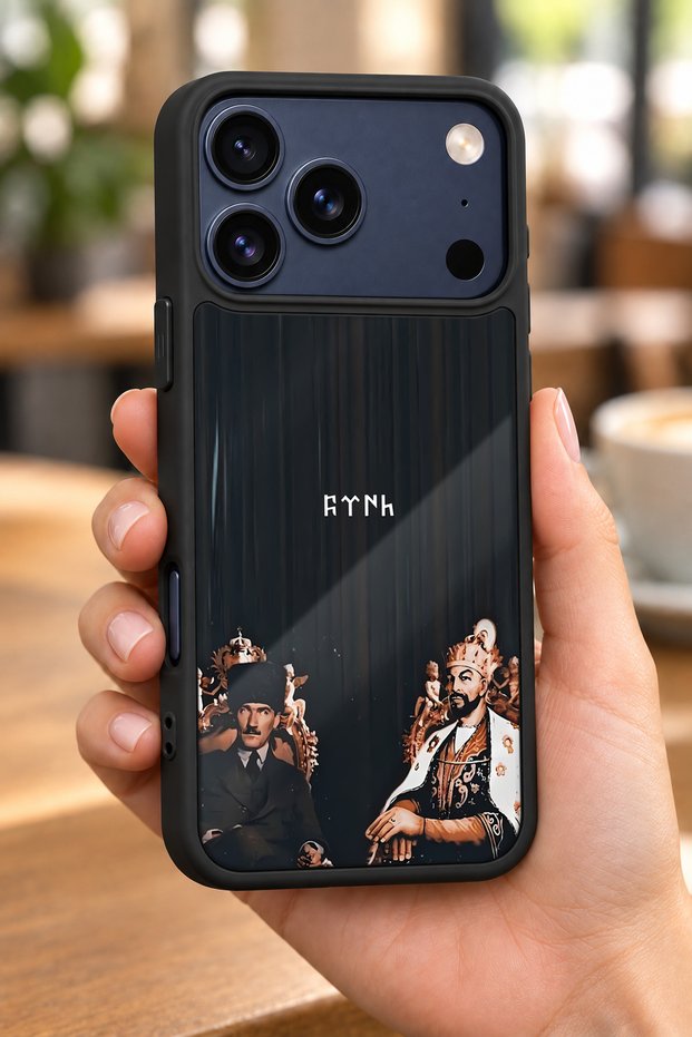 حافظة مقاومة للصدمات متوافقة مع هاتف iPhone 18 Pro Max من TürkLiderleri مع حماية للكاميرا