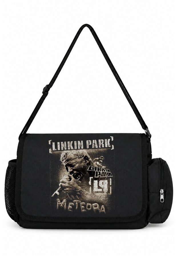 Linkin Park Rock Metal Music Band Printed School, Sports, Office Multi-Purpose Messenger Bag