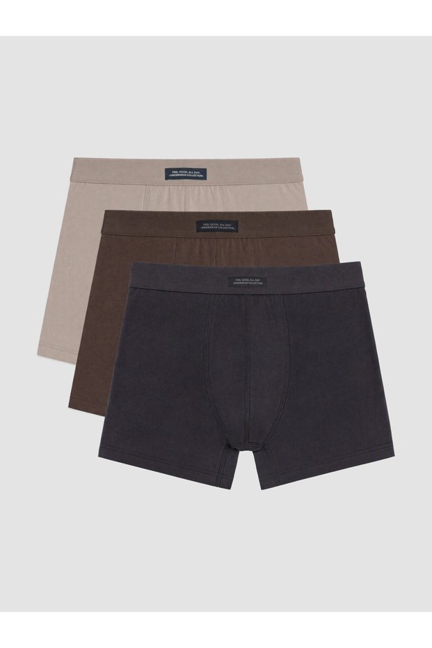 I Standart Fit Cotton Men's Boxer 3-Pack from Freezen Store