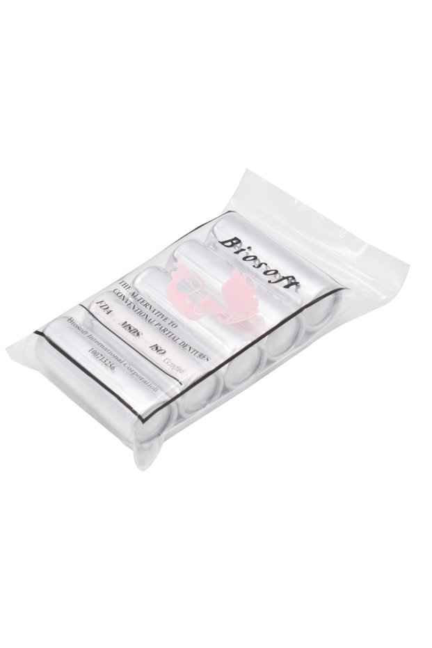5pcs 5pcs/10pcs Dental Lab Flexible Partial Bio Invisible Denture Material Invisible Pink Acrylic La