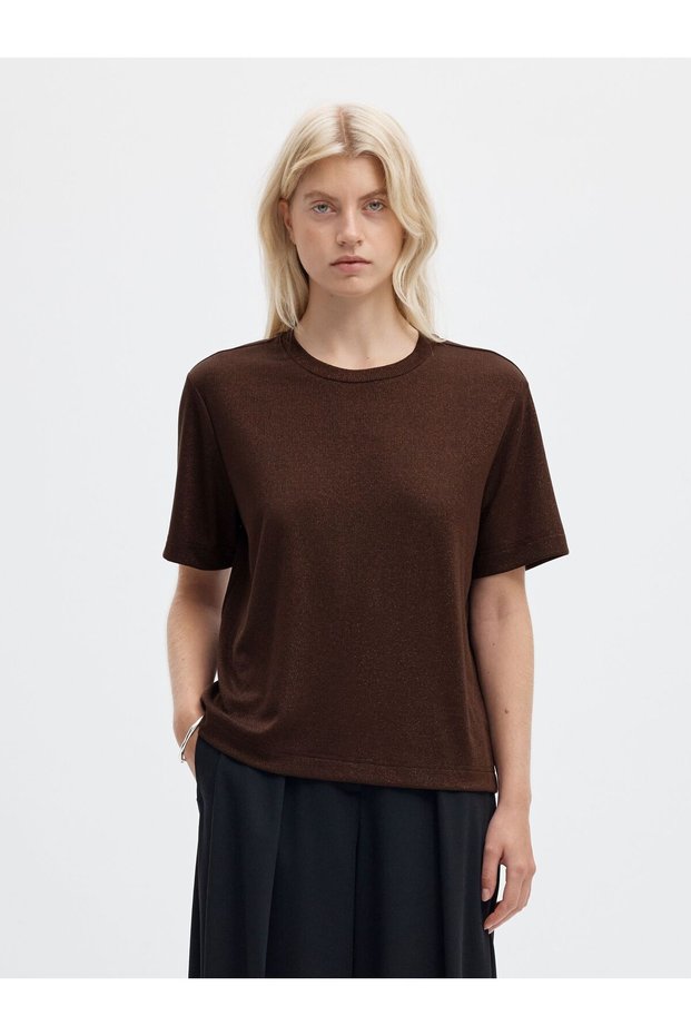 T-Shirt Boxy Glitzer