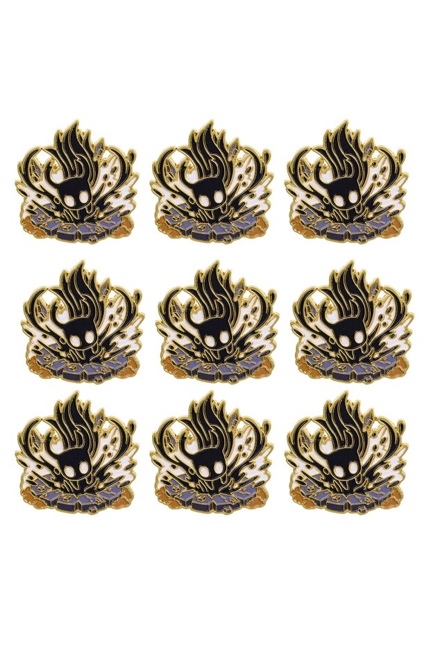 9pcs 9pcs Game Enamel Pin Set Cartoon Brooch For Coat Women's Brooches Collar Lapel Pins Metal Badge