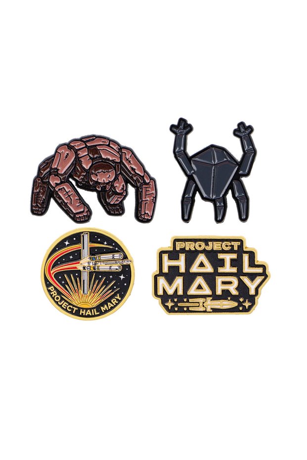 4pcs 4pcs Enamel Pin Set Space Alien Creature Brooch Astronaut Badge Sci Fi Metal Pins Gift for Fans