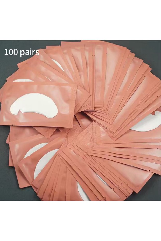 100 pairs 50/100Pairs Eye Patches Under Eyelash Pads for Building Hydrogel Paper Patches Lint Free S