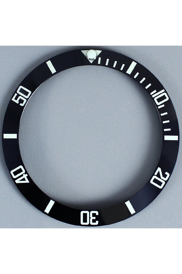 style 3 38mm Ceramic Alloy Watch Bezel for 40mm Watch Case NH35 NH34 GMT SUB Diving Men Watch Access