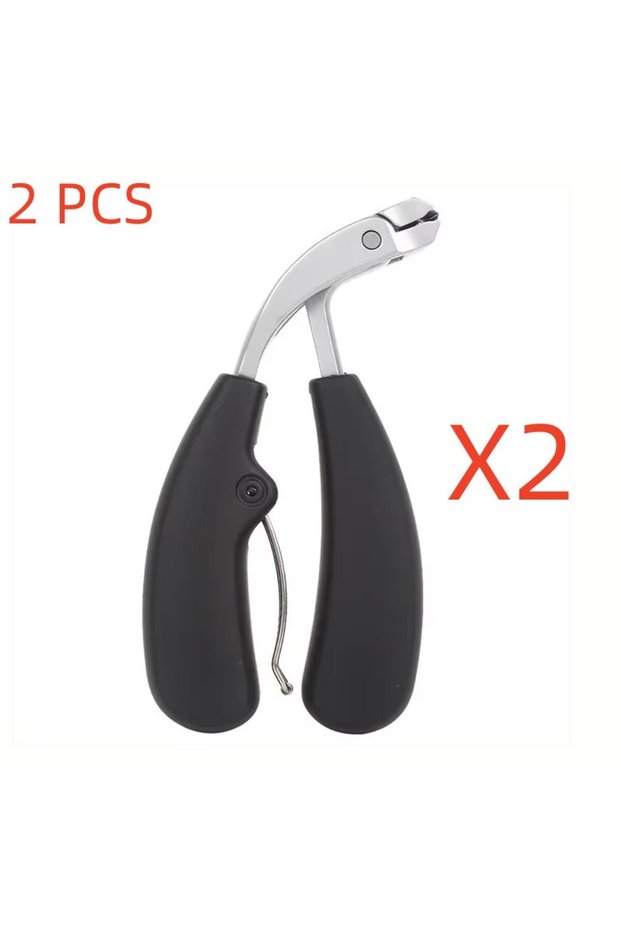 2 PCSNail Clippers Heavy-Duty Nail Clippers Prevent Splashing Wide Fingernail Clipper Thick Hard Toe
