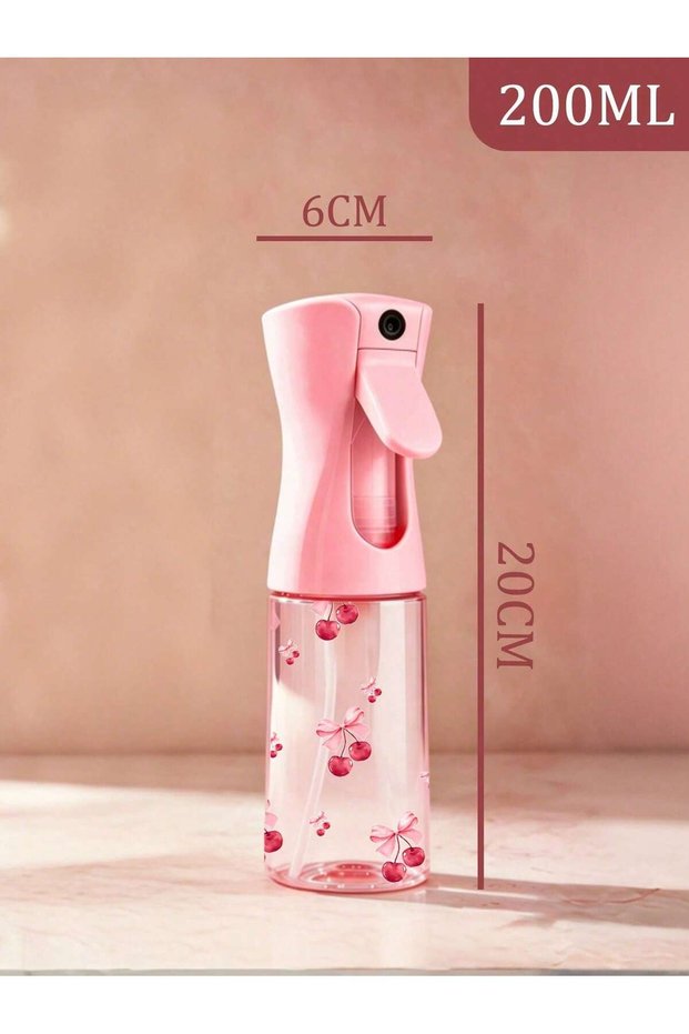 E-200ML Floral Continuous Mist Spray Bottle, Refillable Fine Mist Water Sprayer for Hair Salon Plant