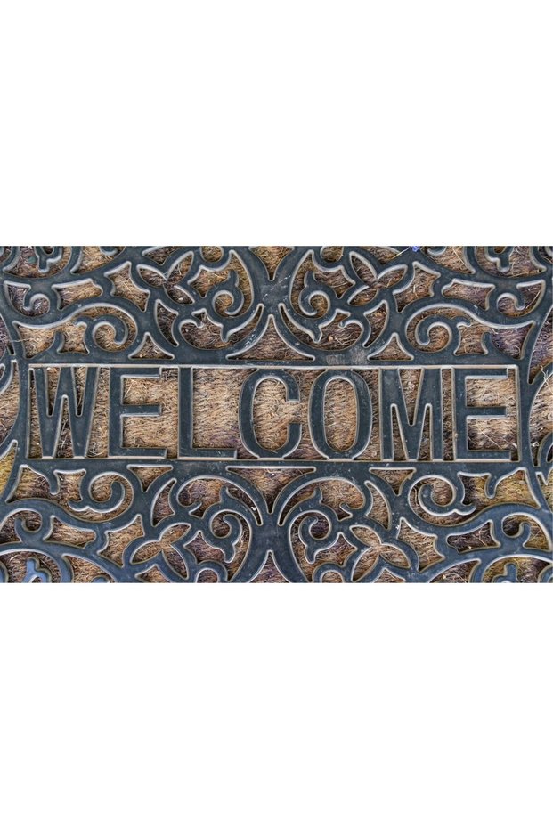 Decorative Outdoor Door Mat – Digital Printed, Non-Slip Pvc Plastic Based, Stylish Patterned Door Mat 40X70 cm