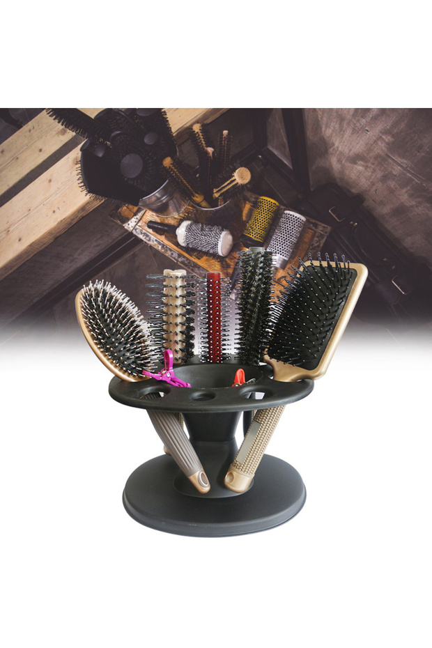 onesize 1Pcs Salon Barber Comb PP Storage Stand For Hairdressing Combs Brushes Scissors Iron Roll Or