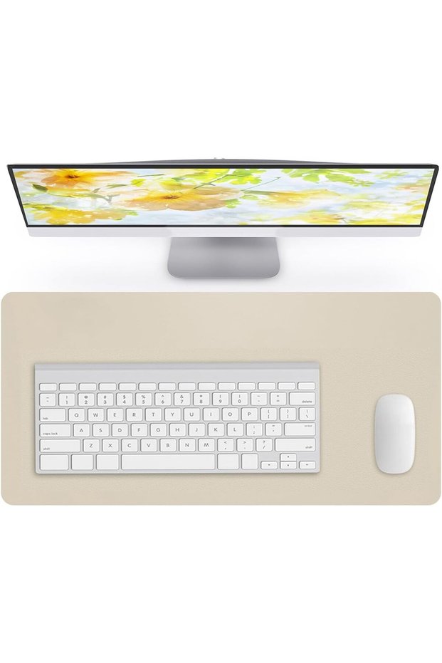 Leather Desk Pad Large Mouse Pad Mat Laptop Desk Protector
