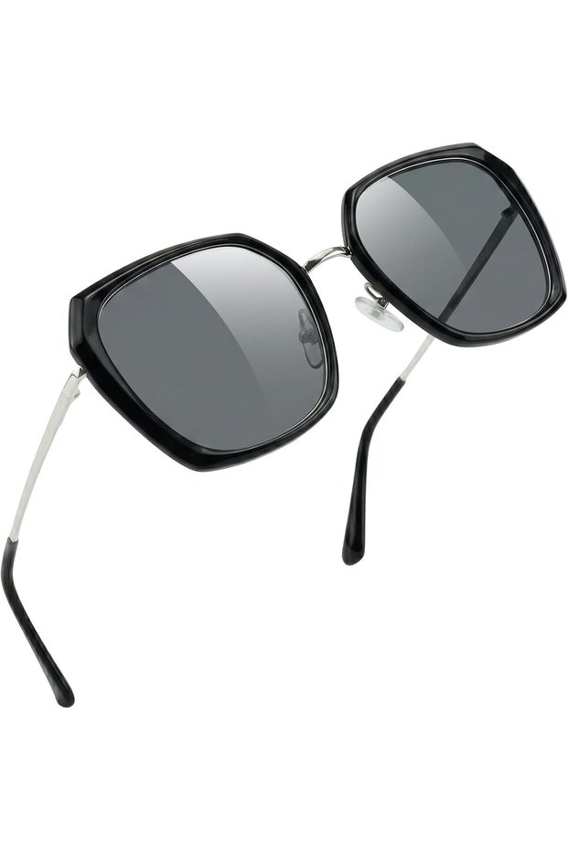 Polarized Women‘s Sunglasses UV400 Protection Oversized Frame
