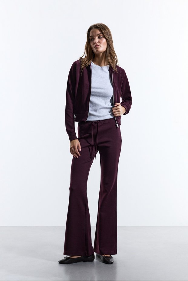 KADIN Basic interlok çan pantolon