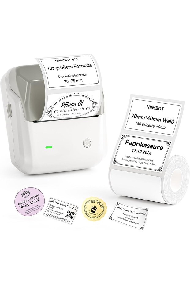 B31 Label Printer, Grey