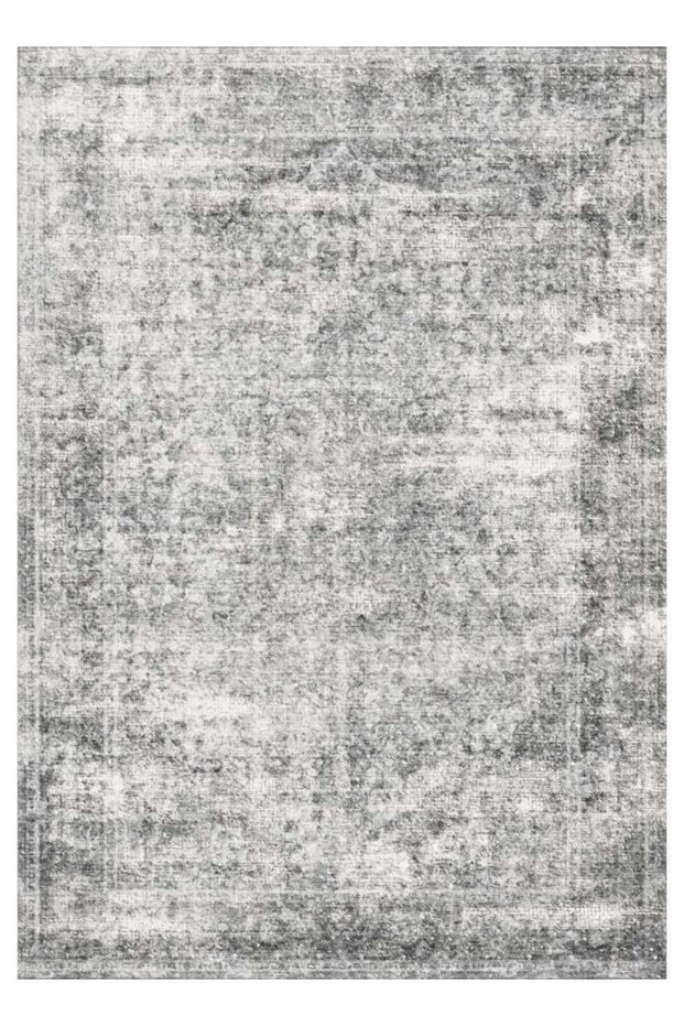Carpet Rug Anti-Slip- Size- 122 x 183 (4x6 ft) | Color- Grey