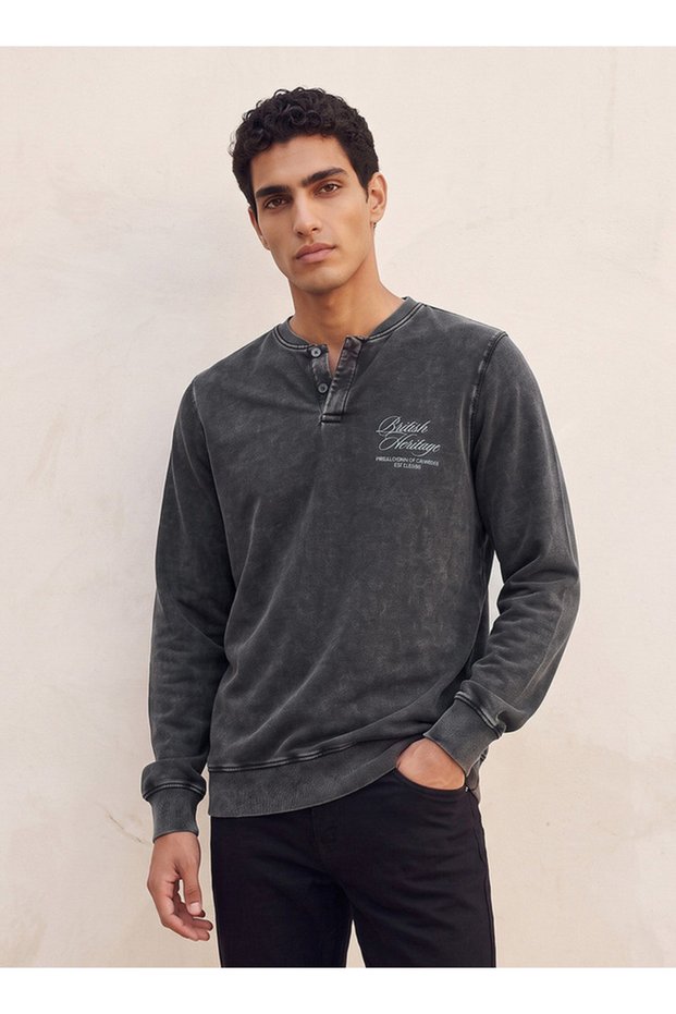 LC LAUNDERED HENLEY