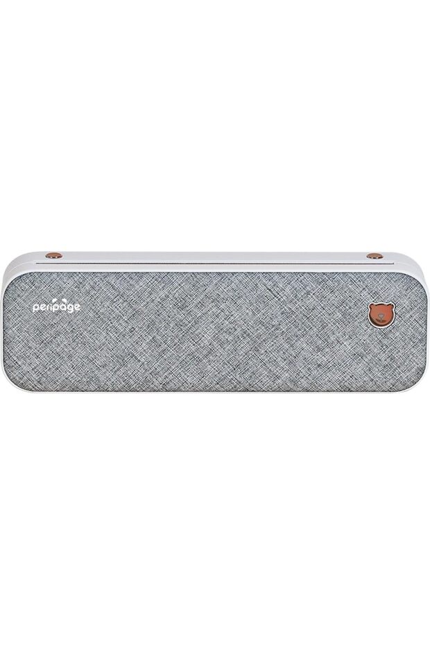 A4 Thermal Transfer Portable Printer, Supports US Letter & Legal Length, Wireless Bluetooth Mobile Travel Printer, Compatible with Android and iOS, Prints Documents, Web Pages, Photos, Grey