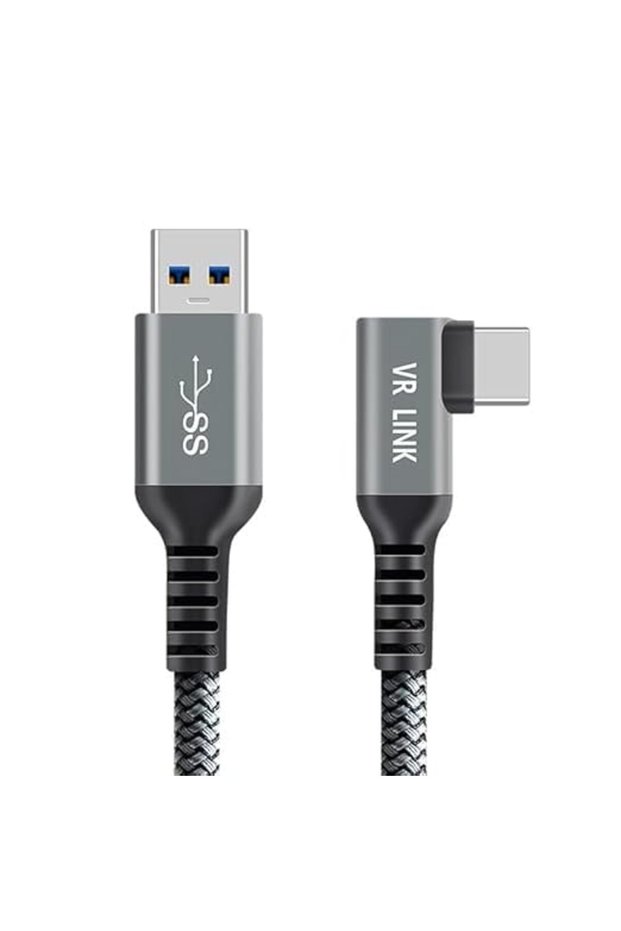 for VR Link Cable Compatible with Meta/Oculus Quest 3/2/1/Pro - Data Transfer USB to USB C Cable for