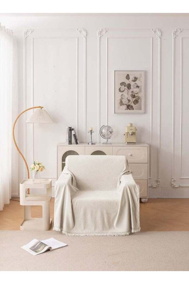 Chenille Sofa Cover, Slipcover, Universal Fit for 1 & 2 Seat