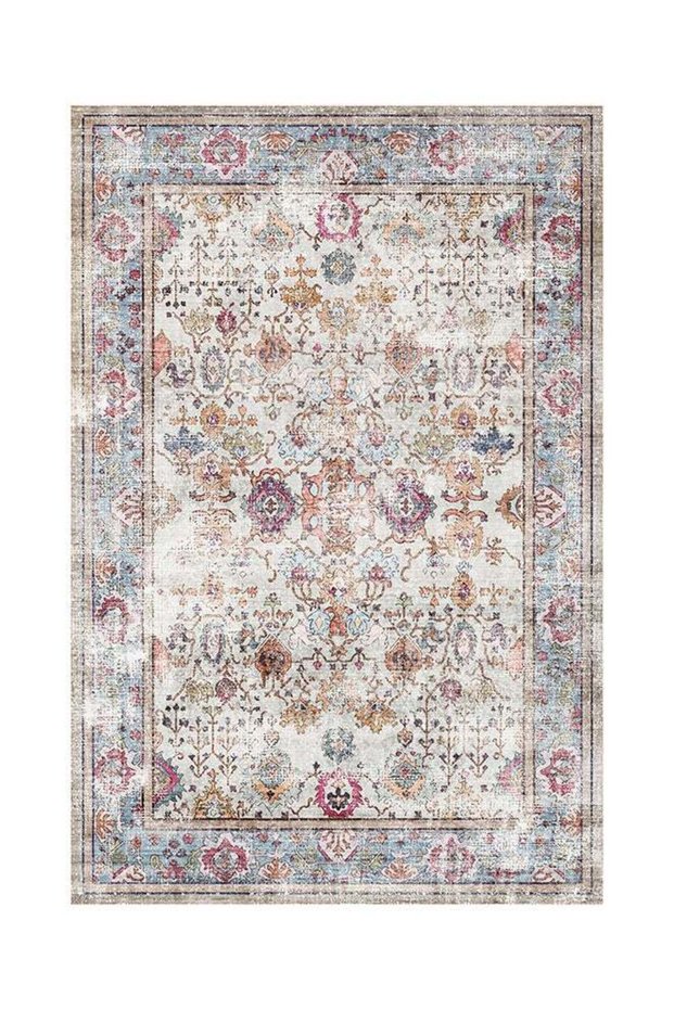 Carpet Rug Anti-Slip- Size- 183 x 275 (6x9 ft) | Color- Rust