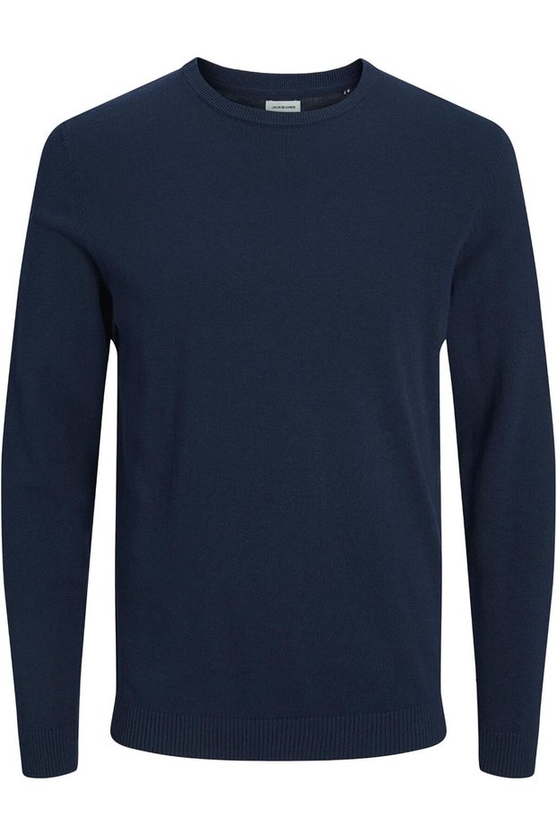 بلوفر رجالي JJEBASIC KNIT CREW NECK NOOS (عبوة من قطعة واحدة)