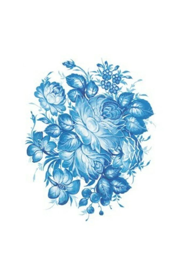 T18 Oleg Kulakov 17X25 cm Easy Transfer (Ready Transfer Paper with Floral Pattern)