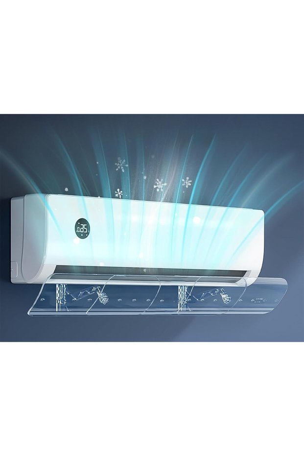 Split Air Conditioner Deflector(102~150cm), عاكس هواء مكيف سبليت,Necomi Adjustable AC air Deflector,