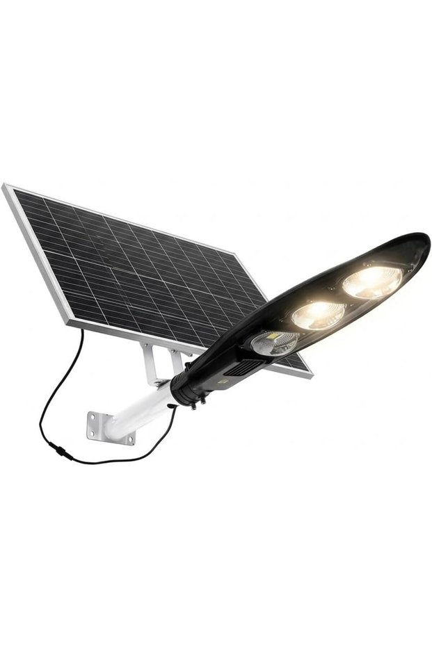 High-Power LED Solar Light | كشاف طاقة شمسية كبير يغطي 50 متر مربع | 68x35cm Monocrystalline Panel |