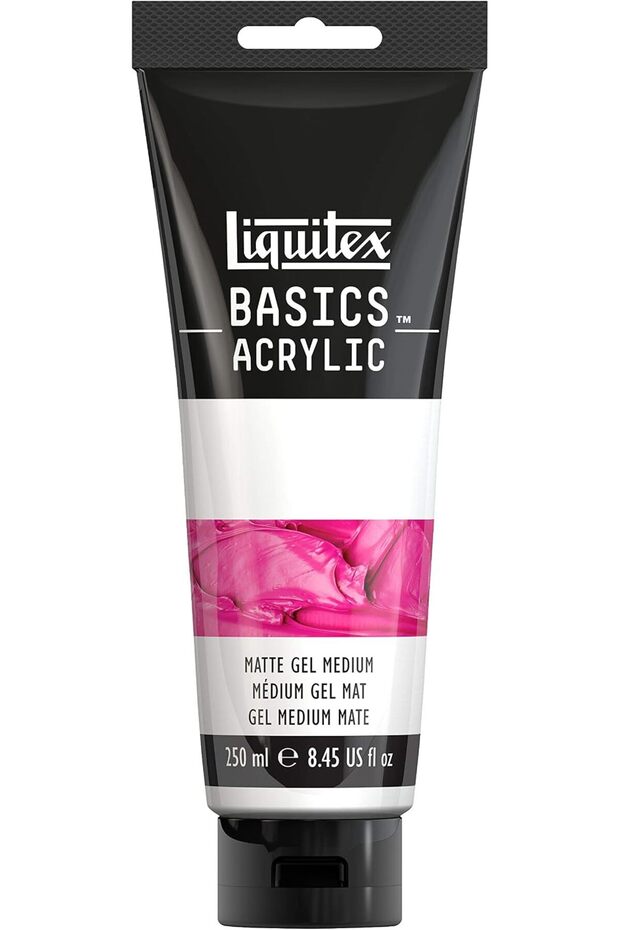 Basics Matte Gel Medium, 8.4-oz