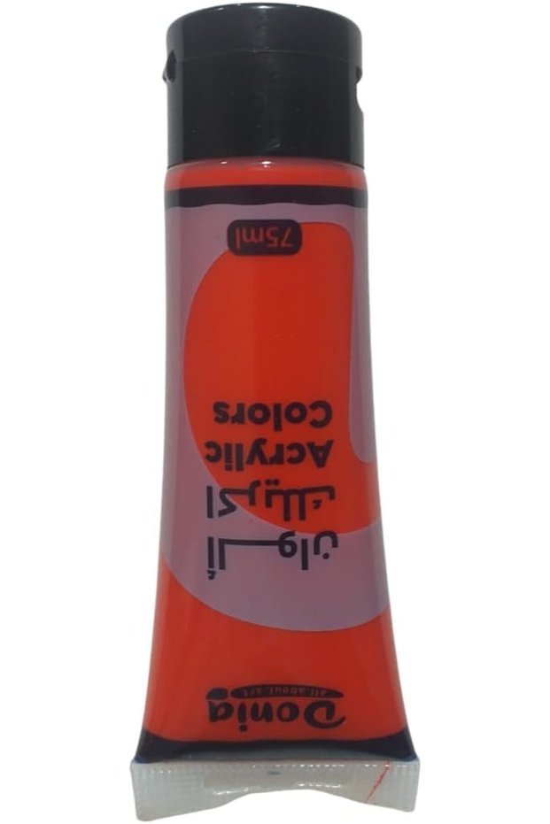 Acrylic Paint (RED ORANGE)