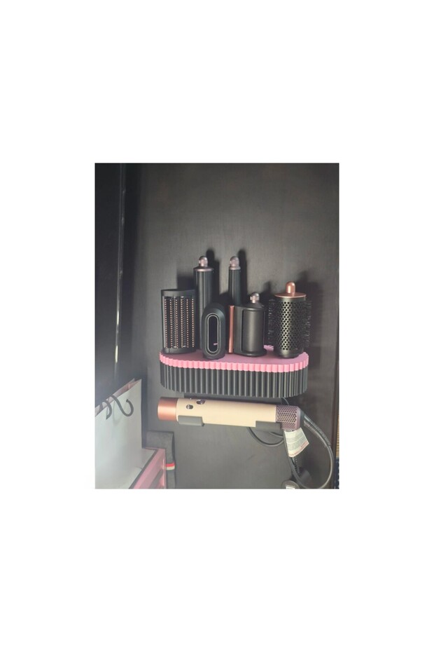 Hair Styling Wall Hanger – Airwrap Compatible Hair Styler and Head Organizer