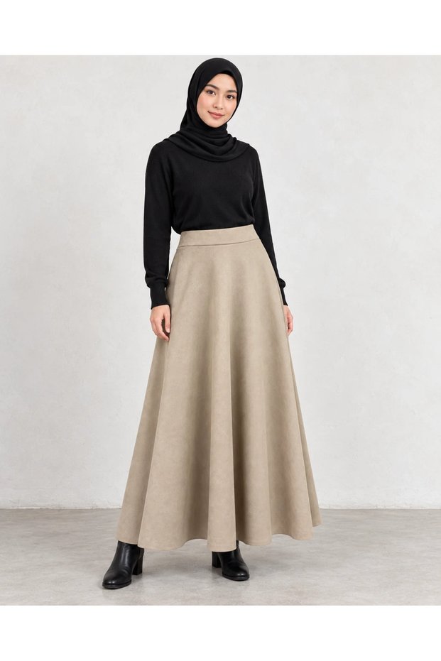 Suede Winter Skirt
