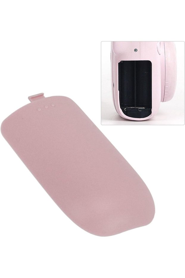 غطاء بديل لباب بطارية الكاميرا متوافق مع Instax Mini 12 غطاء جانبي محمول لبطارية الكاميرا